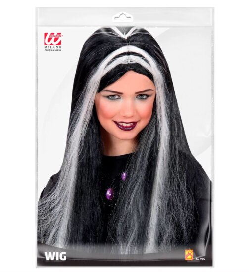 Foszforeszkáló boszorkány paróka, gyerek méret