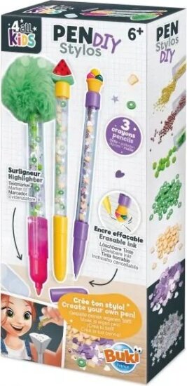 Buki, Csináld magad toll készlet, Ételek