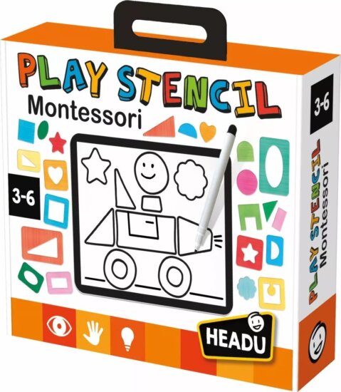 Headu, Montessori sablonkészlet kreatív alkotásokhoz