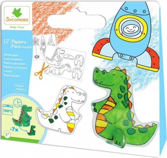 Sycomore, Színezz-vágj-süss! készlet, Fiúknak Sycomore, Színezz-vágj-süss! készlet, Fiúknak