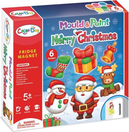 Karácsonyi hűtőmágneskészítő szett Karácsonyi hűtőmágneskészítő szett