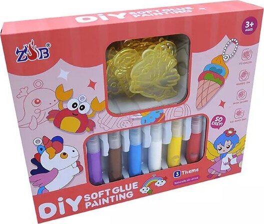 Kulcstartó készítő készlet hercegnő mintákkal, 9 db-os Kulcstartó készítő készlet hercegnő mintákkal, 9 db-os