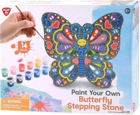 Playgo, Festhető pillangó formájú tipegőkő Playgo, Festhető pillangó formájú tipegőkő