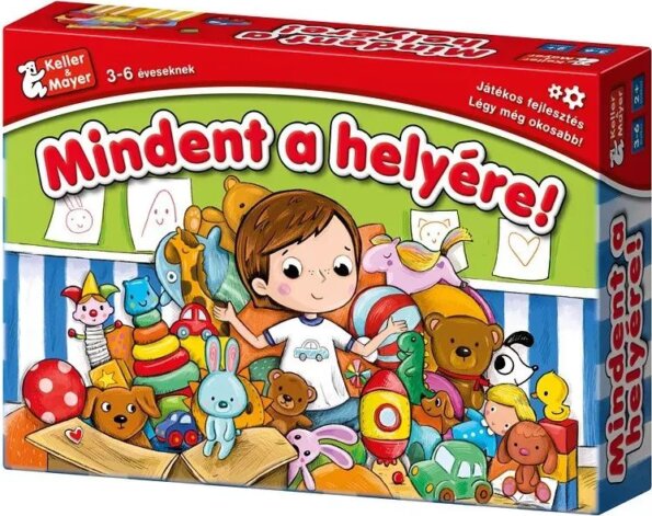 Mindent a helyére oktató játék