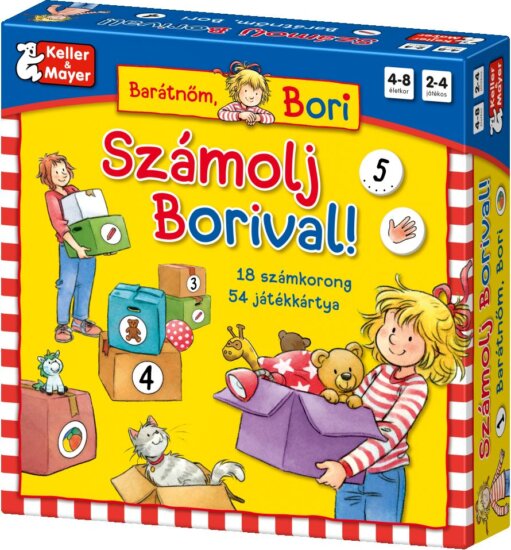 Számolj Borival! társasjáték Számolj Borival! társasjáték