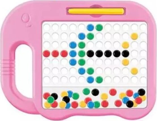 Elefánt alakú mágneses képkirakó, rózsaszín Elefánt alakú mágneses képkirakó, rózsaszín