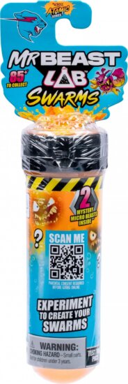 Mr. Beast, Lab Swarms Szörnylabor kémcső, 2. széria, 2 db-os