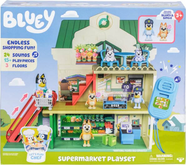 Bluey, Szupermarket játékszett