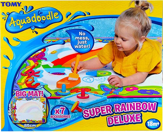 Tomy, Aquadoodle, Szuper Szivárvány Deluxe rajz szett