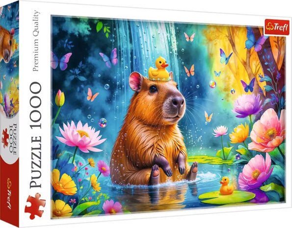 Trefl, Capybara puzzle,1000 darabos