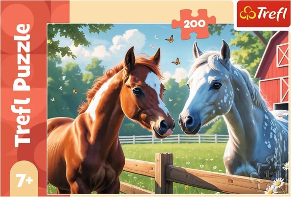 Trefl, Lovak a tisztáson puzzle, 200 darabos