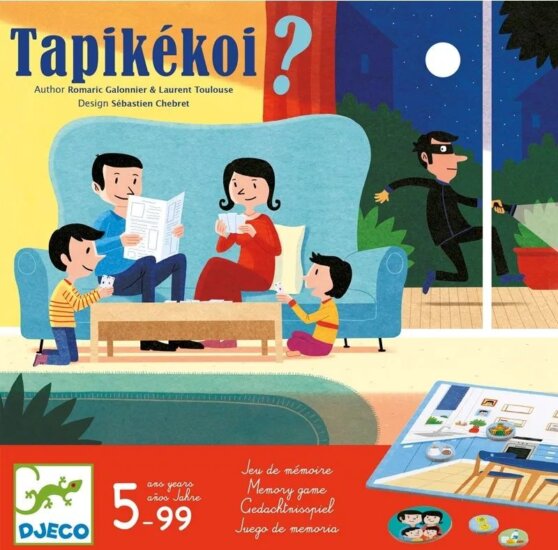 Djeco, Tapikékoi, Mi tűnt el? társasjáték Djeco, Tapikékoi, Mi tűnt el? társasjáték