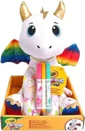 Crayola, Színezhető és mosható plüss sárkány Crayola, Színezhető és mosható plüss sárkány