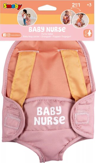 Baby Nurse, 2 az 1-ben játékbaba kenguru