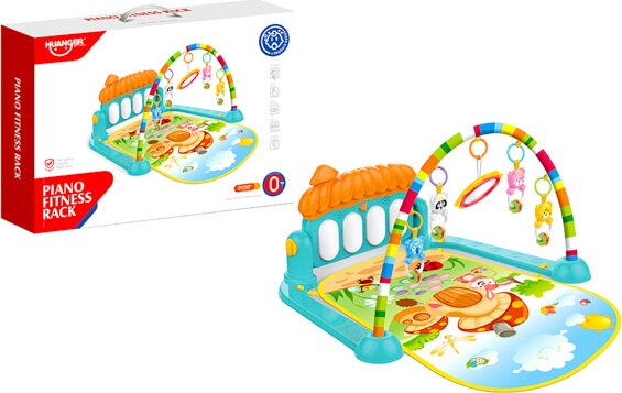 Zenélő, világító játszószőnyeg