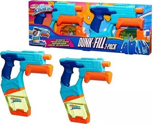 Nerf, Dunk-Fill Soaker pack, 2 db-os