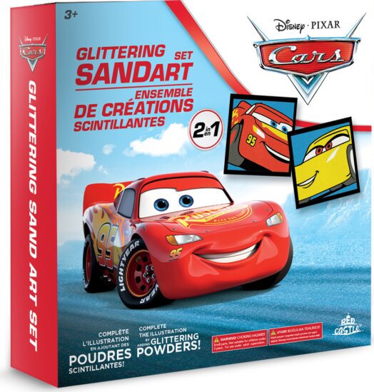 Verdák, McQueen/Ramirez homokfestő készlet Verdák, McQueen/Ramirez homokfestő készlet