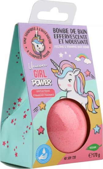 Meglepetés unikornis fürdőbomba