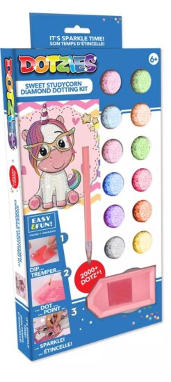 Diamond Dotz Dotzies, Sweet Studycorn képkészítő szett