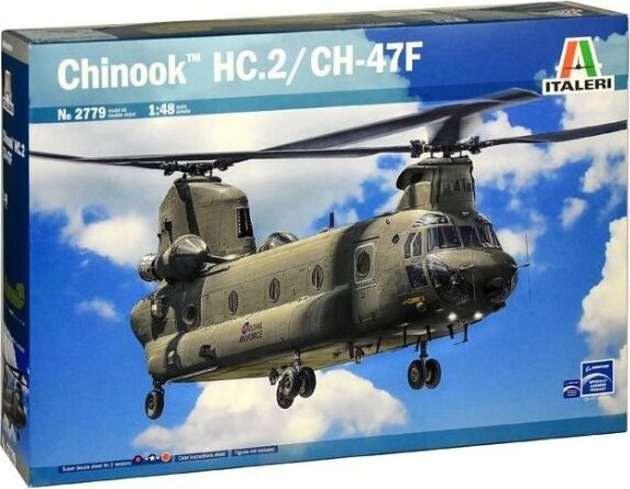 Italeri, MH-47E Chinook helikopter makett, 1:72