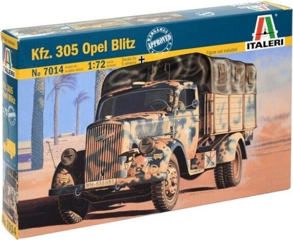 Italeri, Opel Blitz II. világháborús német teherautó makett, 1:72