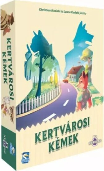 Kertvárosi kémek társasjáték Kertvárosi kémek társasjáték