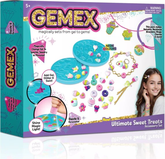 Gemex, Gélből drágakő édesség ékszerkészítő szett