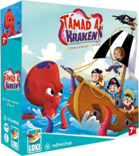 Támad a kraken! társasjáték Támad a kraken! társasjáték