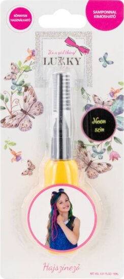Lukky, Hajszínező, neon sárga