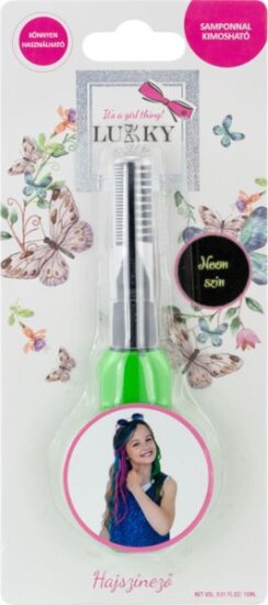 Lukky, Hajszínező, neon zöld