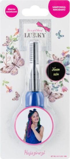 Lukky, Hajszínező, neon kék