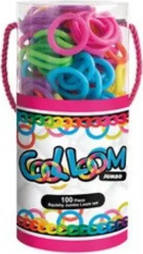 Cool Loom, Gumikarkötő készítő szett, 100 darabos