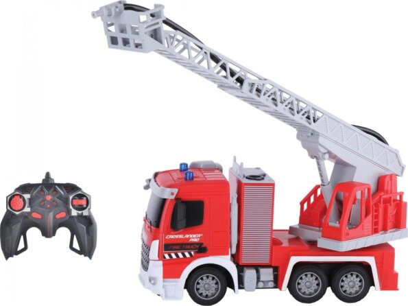 Crosslander PRO Radio távirányíthatós tűzoltó autó fény- és hangeffektusokkal Crosslander PRO Radio távirányíthatós tűzoltó autó fény- és hangeffektusokkal