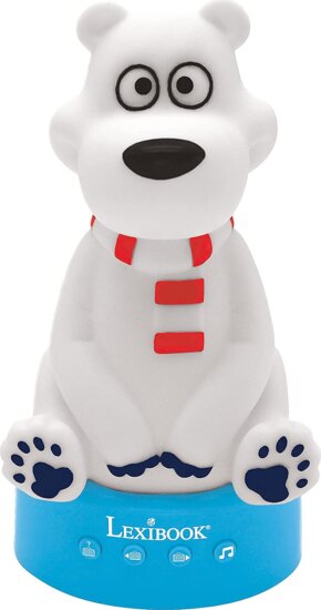 Mesemondó jegesmedvém 3D-s színváltós éjjeli lámpa