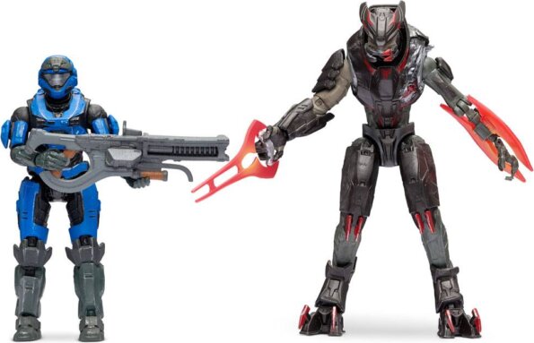 Halo Infinite akció figura csomag, Spartan MK V vs. Jega 'Rdomnai, 10 cm