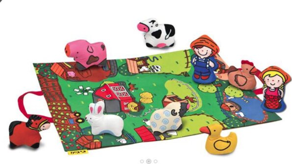 Ks Kids, Farmos játszószőnyeg, állatfigurákkal