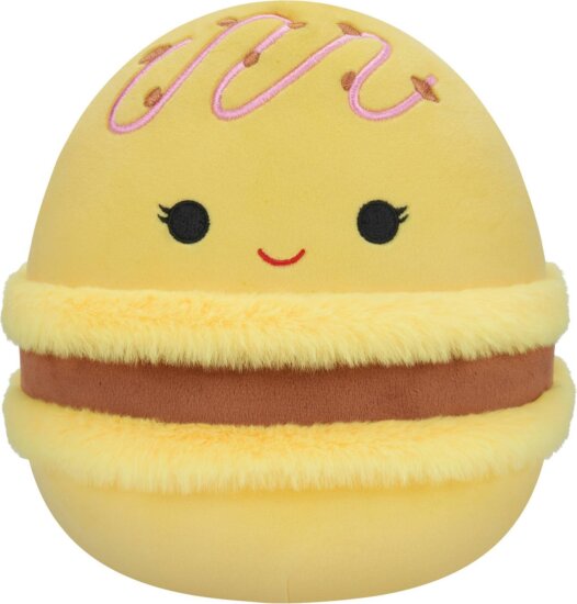 Squishmallows, Visconti a citromos-csokoládés macaron, 20 cm