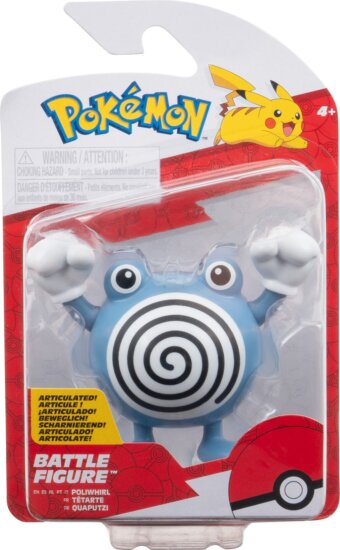 Pokémon figura csomag, Polywhirl, 5 cm