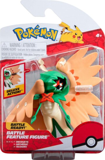 Pokémon figura, Decidueye, 11 cm
