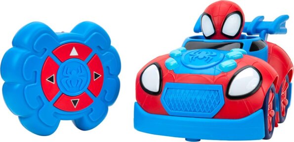 Disney Pókember, RC távírányítós autó, 18 cm