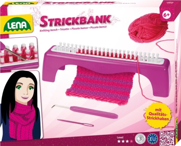 Lena, Rózsaszín kötő készlet Lena, Rózsaszín kötő készlet