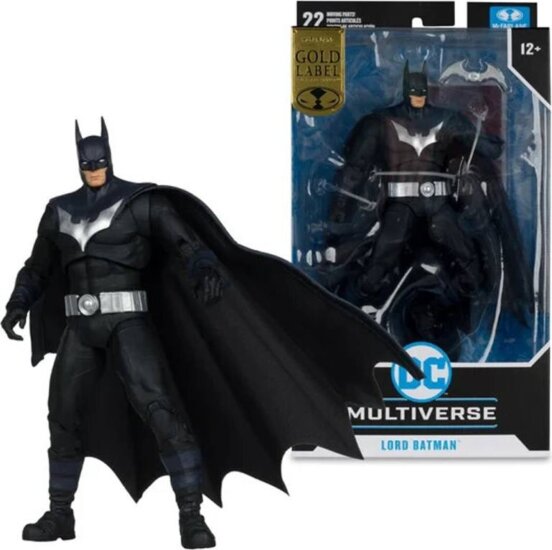DC McFarlane, DC Multiverse játékfigura, Lord Batman, Justice Lords, különleges kiadás, 18 cm
