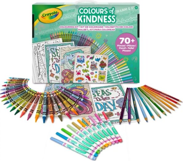 Crayola, Kedves szavak művészkészlet, 70 db-os Crayola, Kedves szavak művészkészlet, 70 db-os