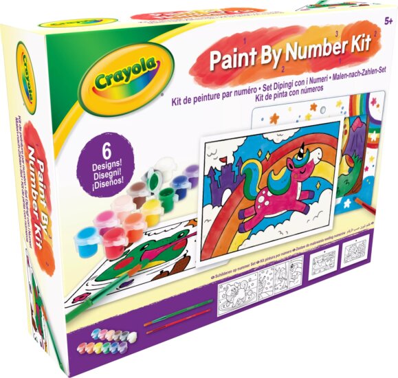 Crayola, Festés számok szerint