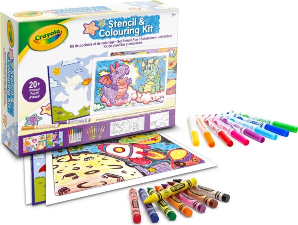 Crayola, Színezőkészlet sablonokkal