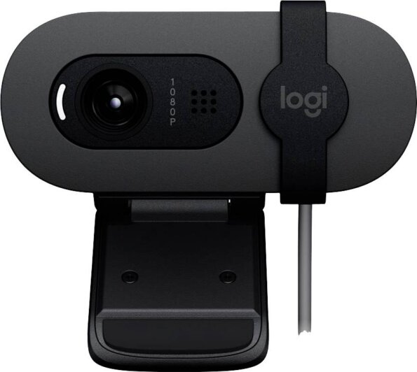 Logitech Brio 100 (Full HD, fekete)