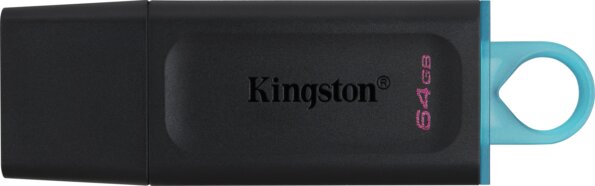 Kingston DataTraveler Exodia 64GB (USB3.2, fekete/teal)