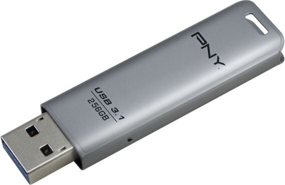 PNY Elite Steel 256GB (USB3.1, ezüst)