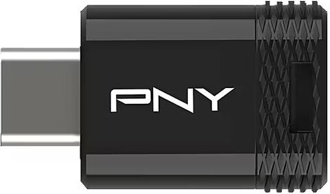 PNY Elite-X Fit 128GB (USB3.2, USB-C, fekete)