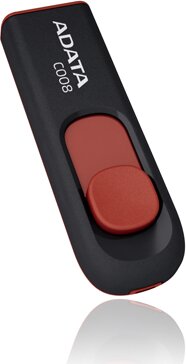 ADATA C008 16GB (USB2.0, fekete)